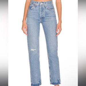 AGOLDE NWT 90’s pinch waist in Abstract